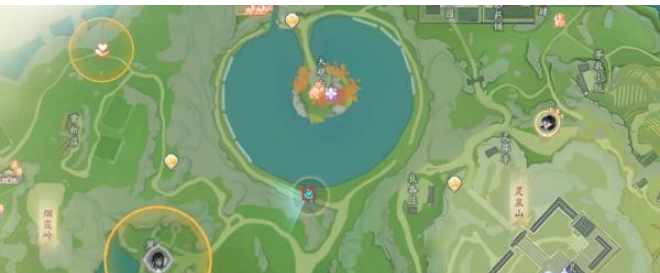 射雕4.18隐藏剑飞位置分享(图2) 射雕4.18隐藏剑飞位置分享(图2)