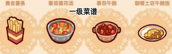 我的休闲时光隐藏菜谱配方汇总(图5) 我的休闲时光隐藏菜谱配方汇总(图5)